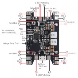 Multi-funktions Power-Hub SkyRC