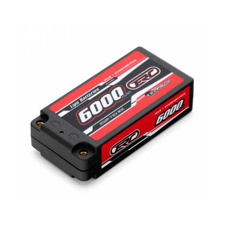 Li-Po Batteri 2S 7,6V 6000mAh 110C HV Hard 4mm Shorty