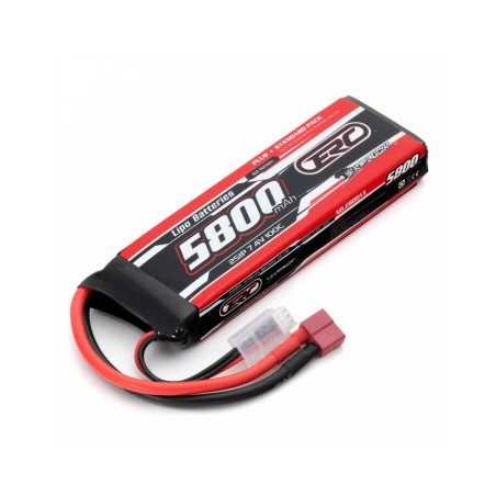 Li-Po Batteri 2S 7,4V 5800mAh 100C T-Kontakt