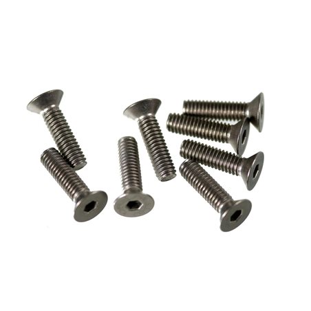 M4X15 F/H TITANIUM SCREW (8)