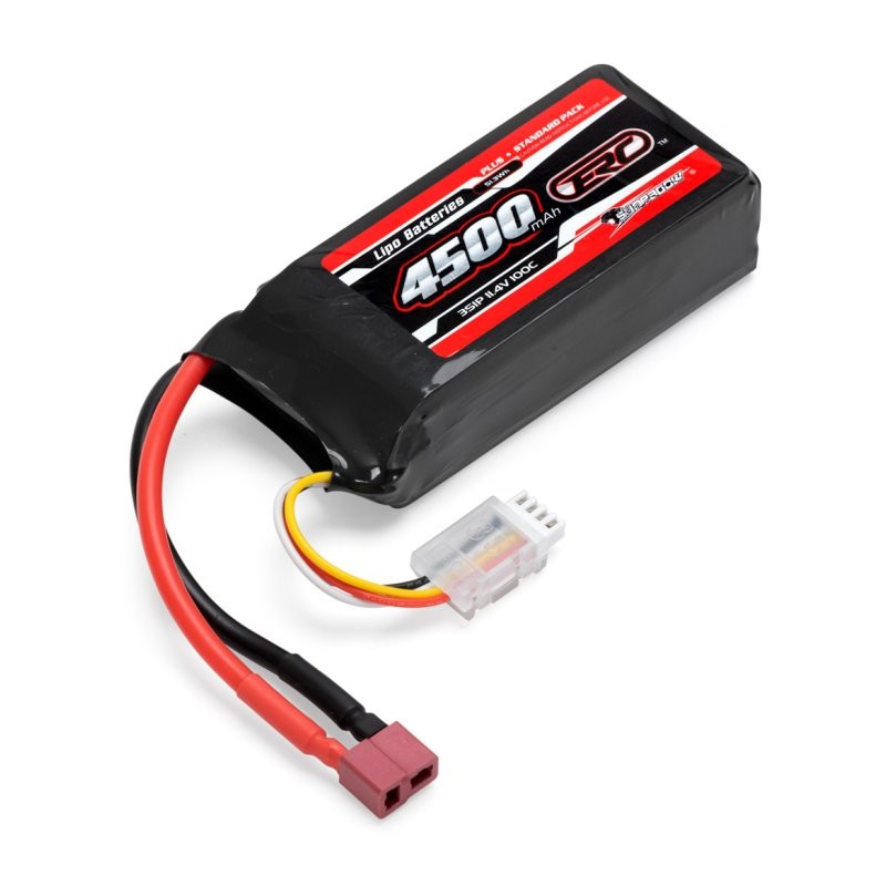 Li-Po Batteri 3S 11,4V 4500mAh 100C HV T-Kontakt