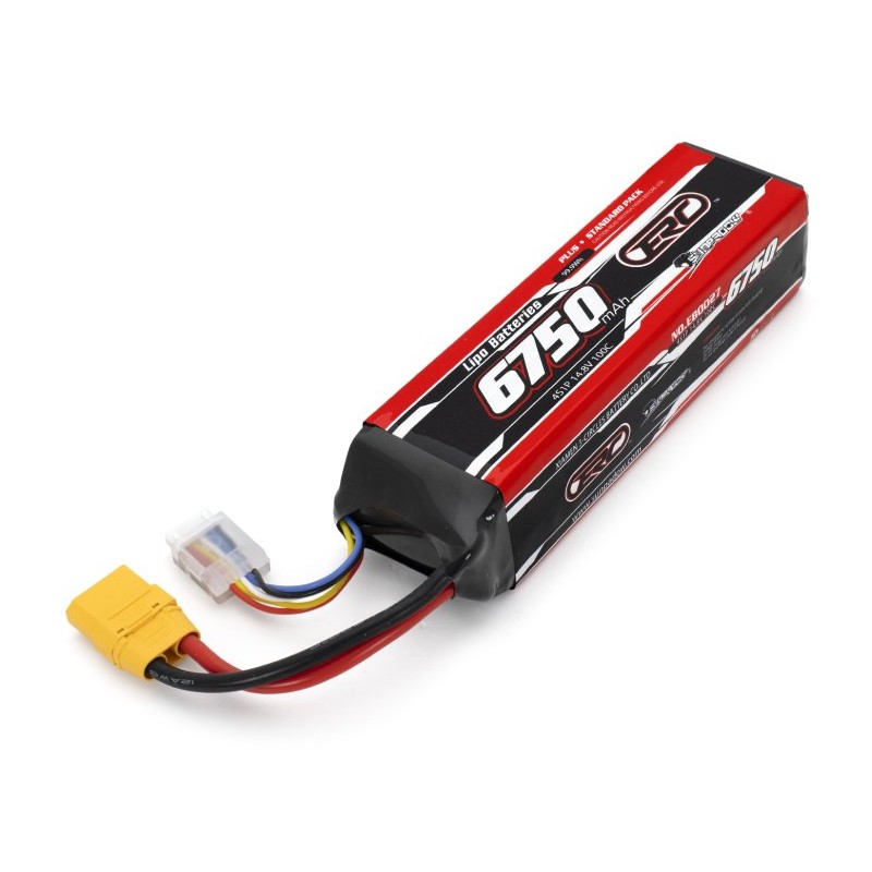 Li-Po Batteri 4S 14,8V 6750mAh 100C XT90-Kontakt