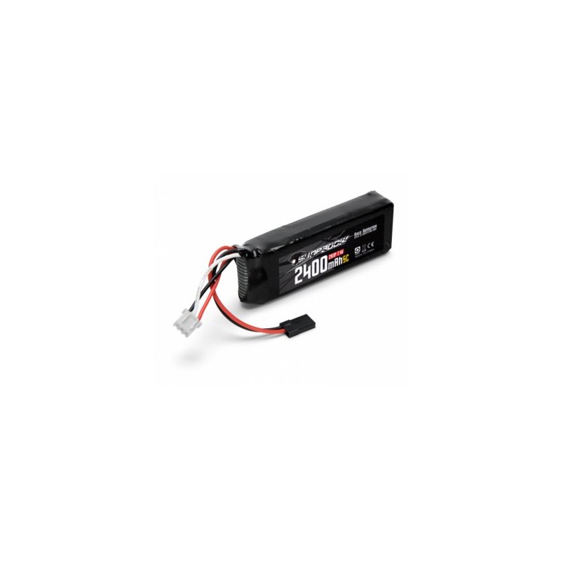 Mottagarbatteri Li-Po 7,4V 2400mAh 5C