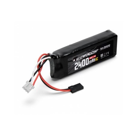 Mottagarbatteri Li-Po 7,4V 2400mAh 5C