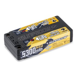 Li-Po Battery 2S 7,6V 5300mAh 160C HV Shorty ULCG