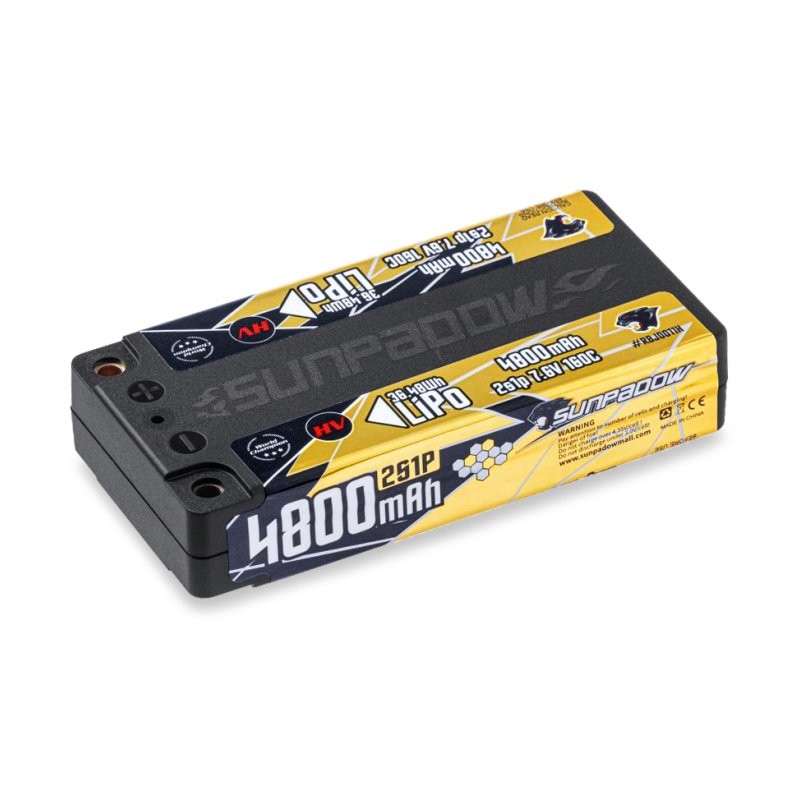 Li-Po Battery 2S 7,6V 4800mAh 160C HV Shorty ULCG