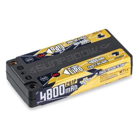 Li-Po Battery 2S 7,6V 4800mAh 160C HV Shorty ULCG