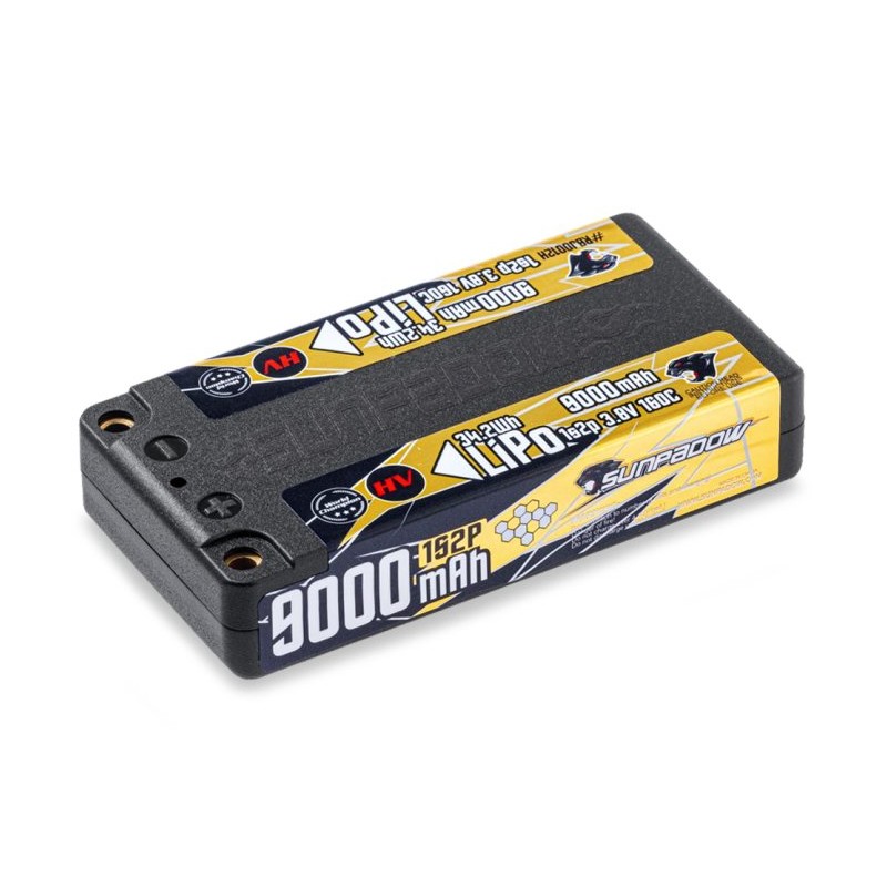 Li-Po Batteri 1S 3,8V 9000mAh 160C HV Shorty ULCG