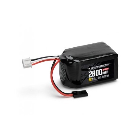 Mottagarbatteri Li-Po 7,4V 2800mAh 5C