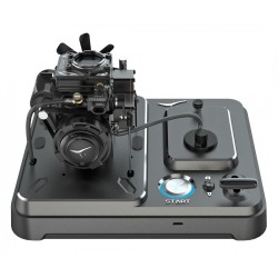 FS-S100AT1D-XP 1-Cyl Metanolmotor 4-Takt "Genomskinlig" Färdigbyggd