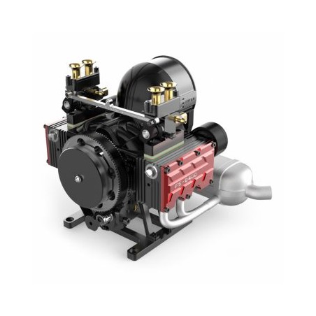 FS-B400 4-Cyl Boxer Metanolmotor 4-Takt Byggsats