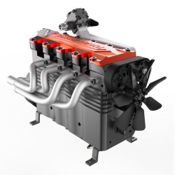 FS-L400BGC 4-Cyl Gas Engine 4-Stroke Kit