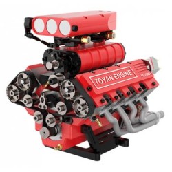 FS-V800GCS 8-Cyl Metanolmotor 4-Takt Byggsats