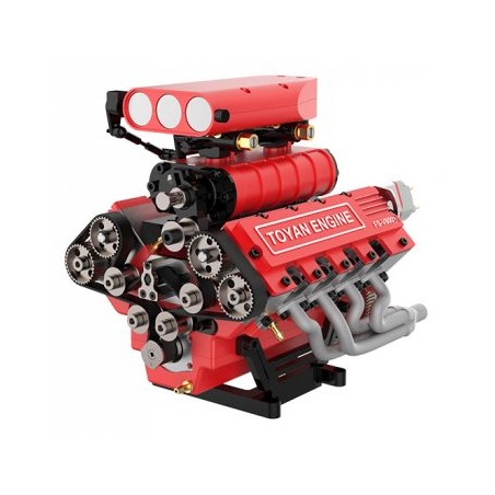 FS-V800GCS 8-Cyl Methanol Engine 4-Stroke Kit