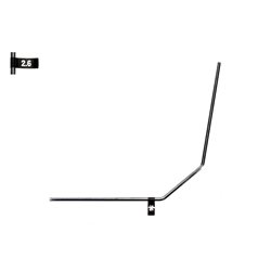 REAR ANTI ROLL BAR 2.6MM