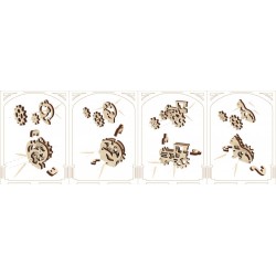 Ugears U-Fidget Tribiks