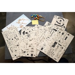 Ugears Marble Run Tiered Hoist (Marble - 3)