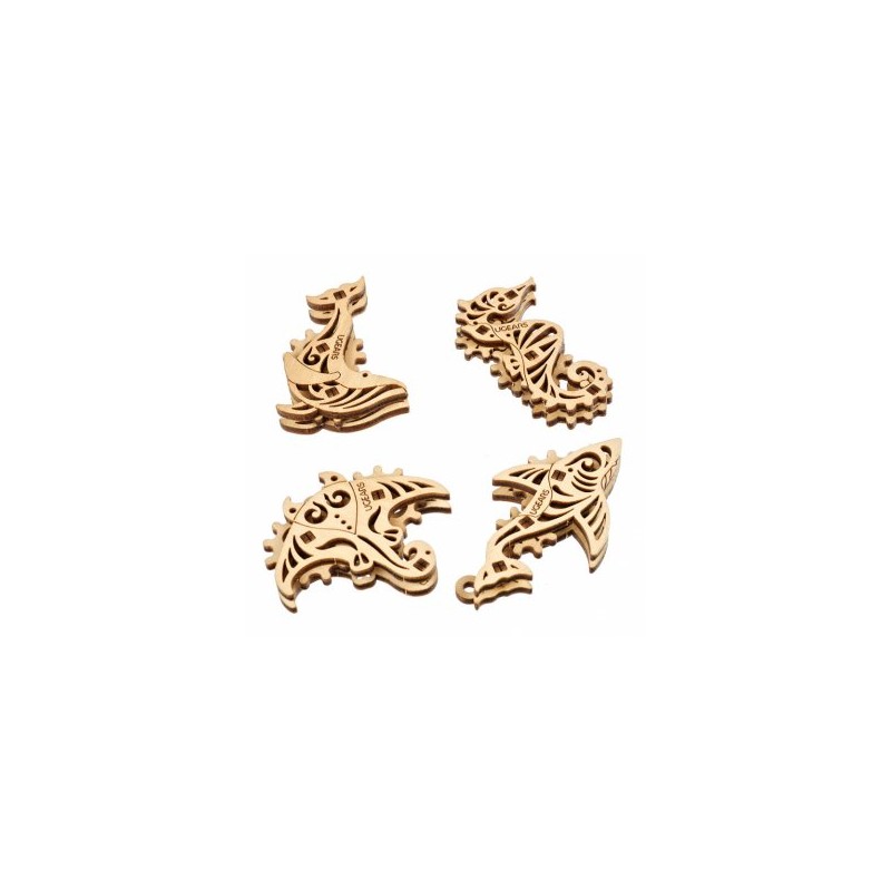 Ugears U-Fidget Pacific Ocean