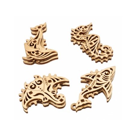 Ugears U-Fidget Pacific Ocean