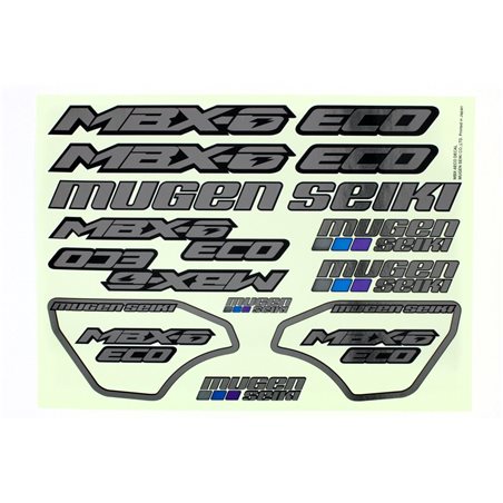 MBX-6 ECO METALLIC DECAL