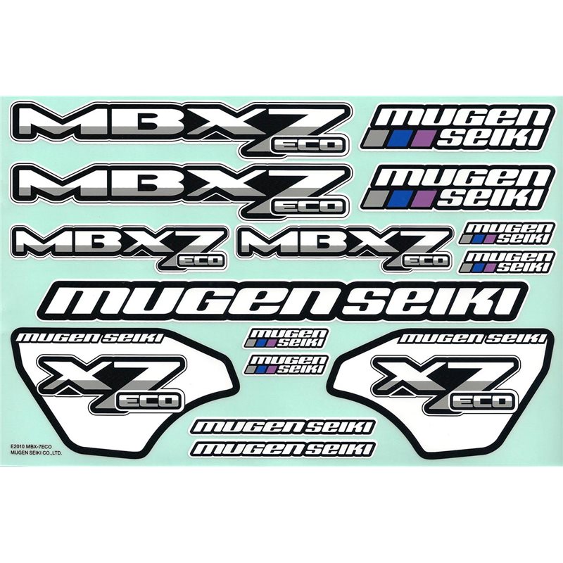 X7 ECO DECAL