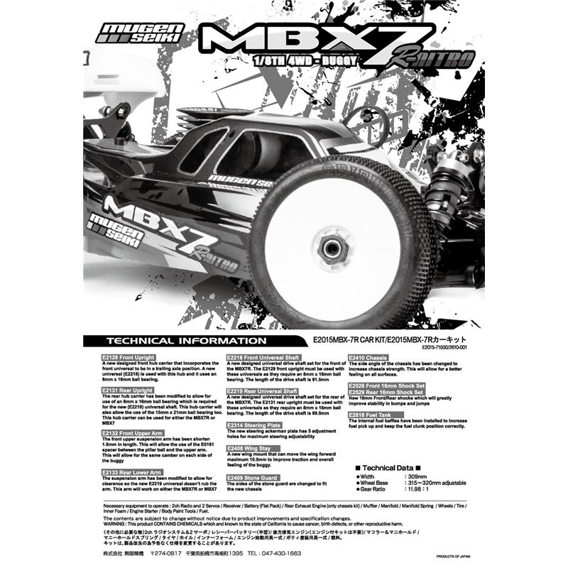 MBX-7R INSTRUCTION MANUAL