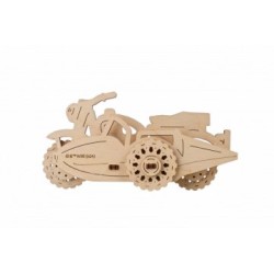 Ugears Coloring Hagrid´s Flying Motorbike