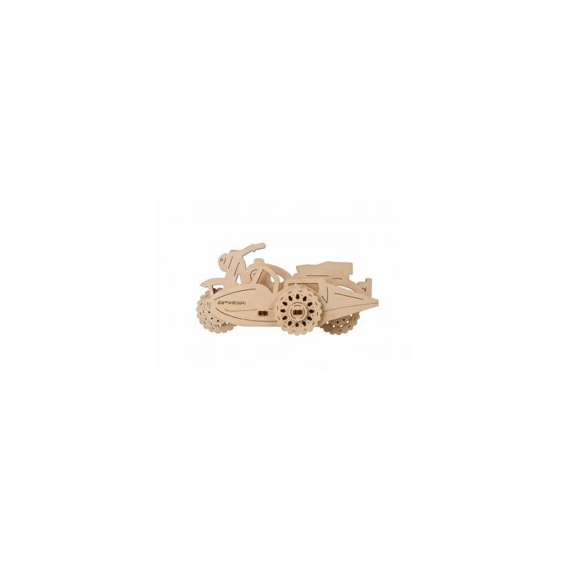 Ugears Coloring Hagrid´s Flying Motorbike