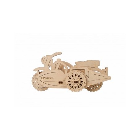 Ugears Coloring Hagrid´s Flying Motorbike