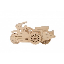Ugears Coloring Hagrid´s Flying Motorbike