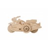 Ugears Coloring Hagrid´s Flying Motorbike