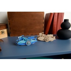 Ugears Coloring Hagrid´s Flying Motorbike