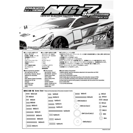 MGT7 ECO INSTRUCTION MANUAL