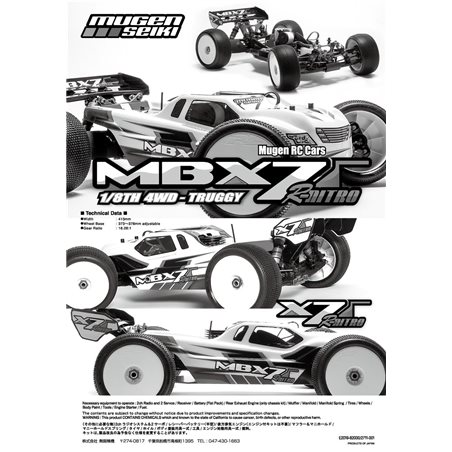 MBX-7R TRUGGY INSTRUCTION MANUAL