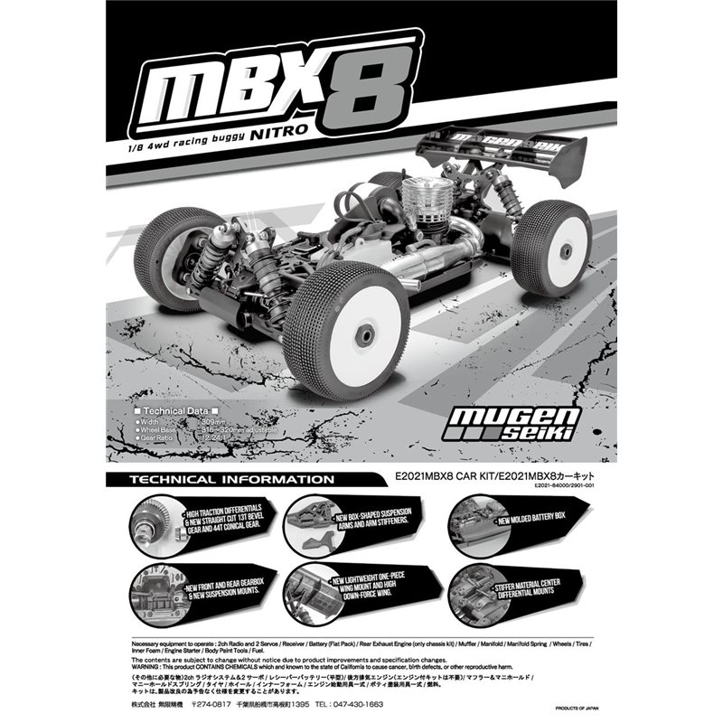 MBX-8 INSTRUCTION MANUAL