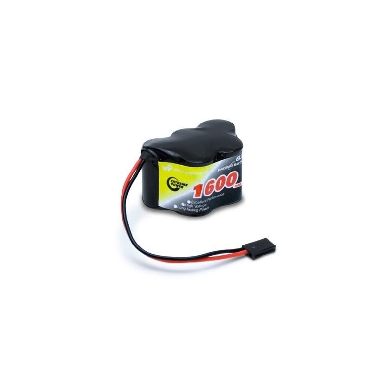 Receiver battery NiMH 6,0V 1600mAh Hump