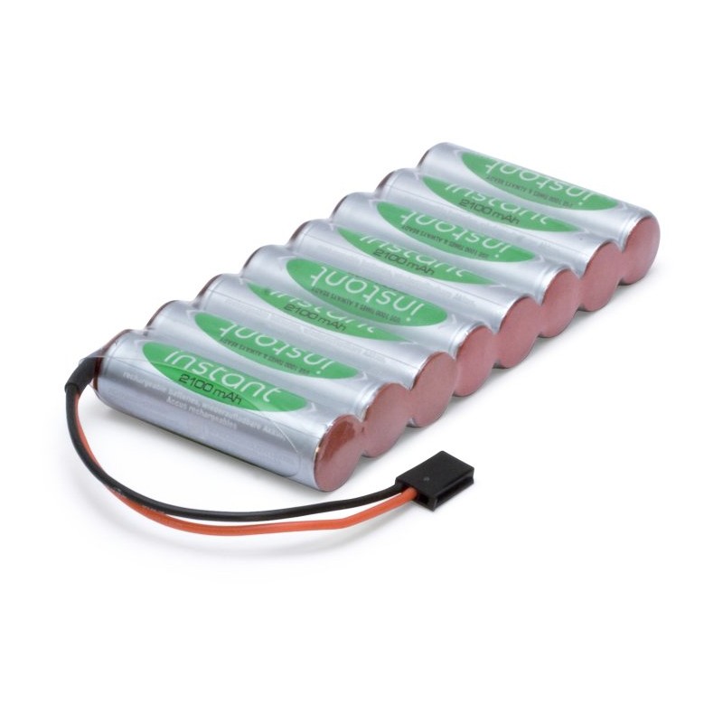 Transmitter battery NiMH 9.6V 2100mAh