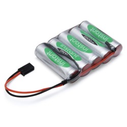 Receiver Battery NiMH 6,0V 2500mAh Flat