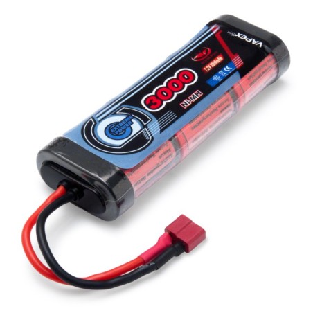 NiMH Batteri 7,2V 3000mAh T-kontakt