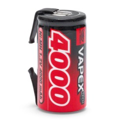 NiMH Batteri 1,2V 4000mAh Sub-C