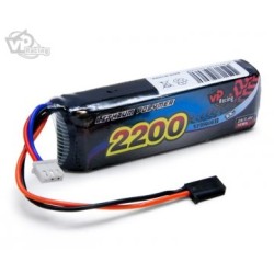 Sändar/Mottagar Batteri Li-Po 7,4V 2200mAh**