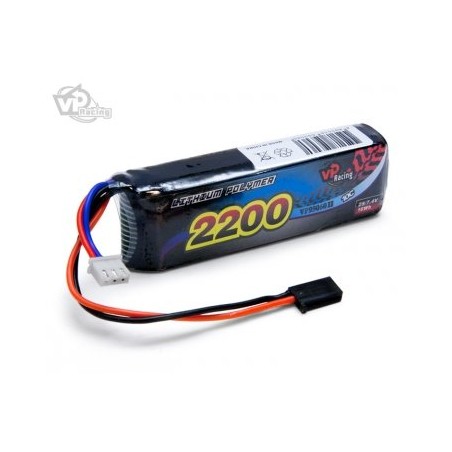 Sändar/Mottagar Batteri Li-Po 7,4V 2200mAh**