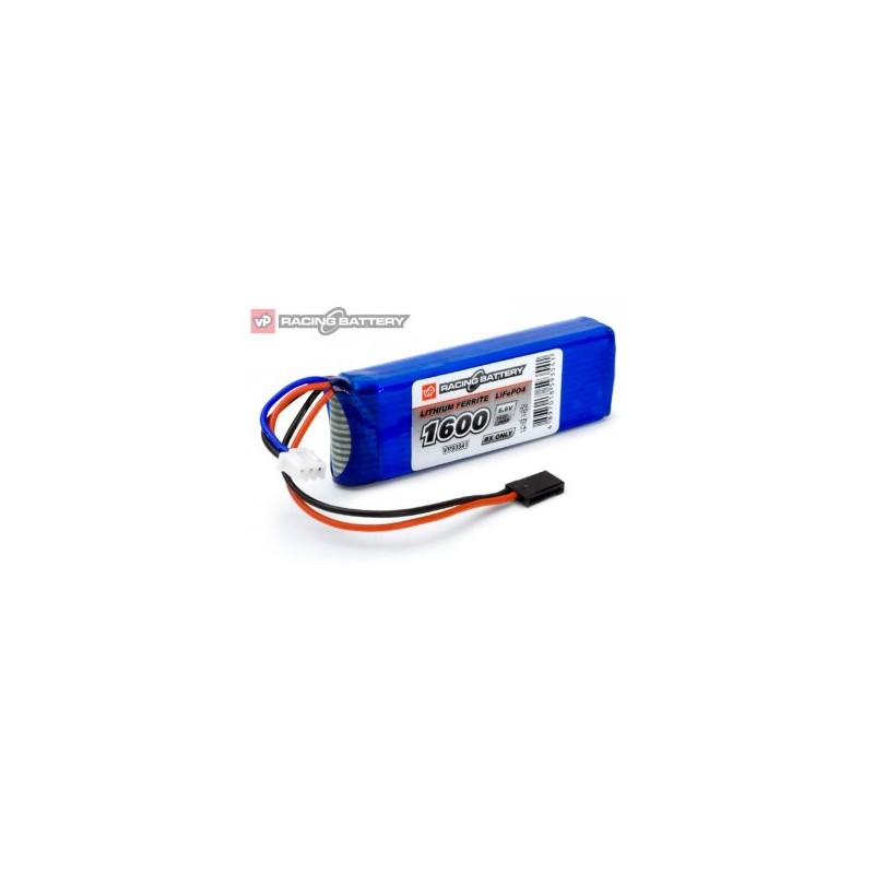 Receiver Battery Li-Fe 6,6V 1600mAh Flat
