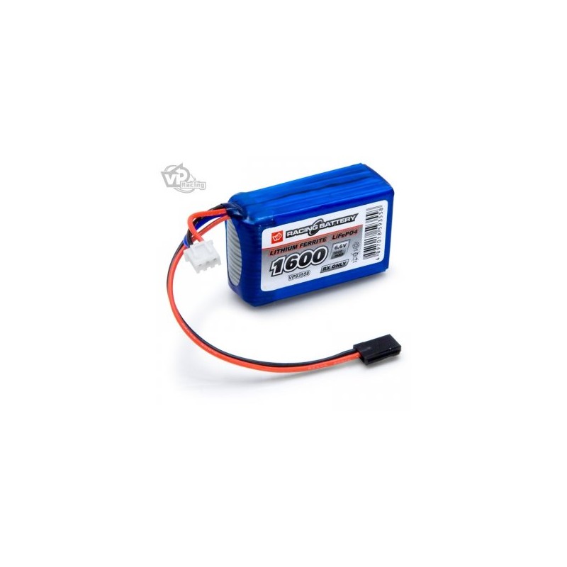 Receiver Battery Li-Fe 6,6V 1600mAh Cube