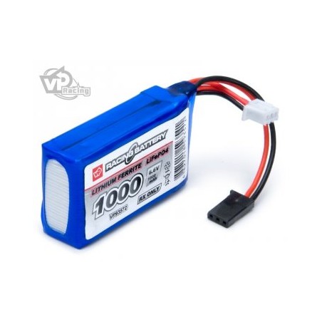 Receiver Battery Li-Fe 6,6V 1000mAh Cube