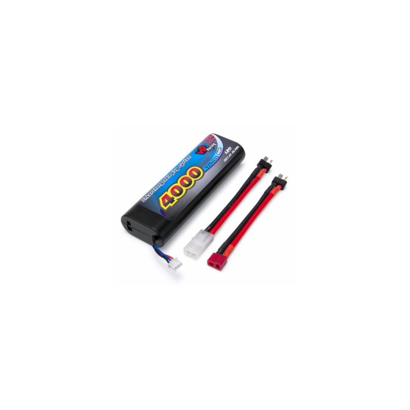 Li-Po Battery 2S 7,4V 4000mAh 40C Multi-connector