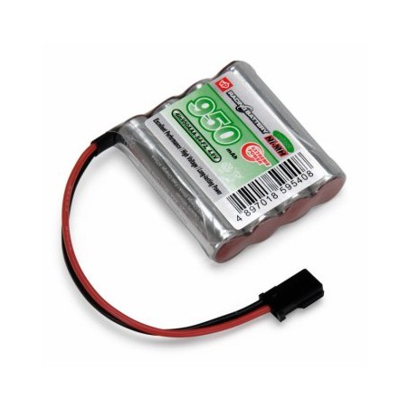 Mottagarbatteri NiMH 4,8V 950mAh