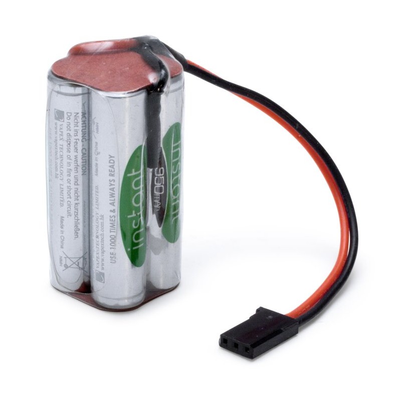 Receiver Battery NiMH 4,8V  950mAh Cube