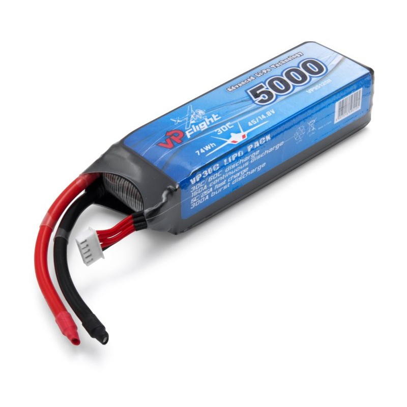 Li-Po Battery 4S 14,8V 5000mAh 30C PREMIUM