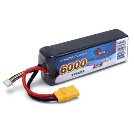 Li-Po Battery 3S 11,1V 6000mAh 50C XT90-Connector
